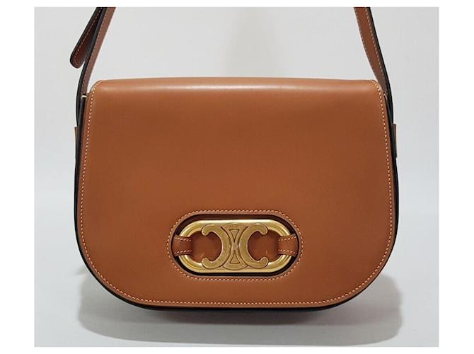 Céline Borsa a tracolla Marlon Triofe Marrone - vista 2