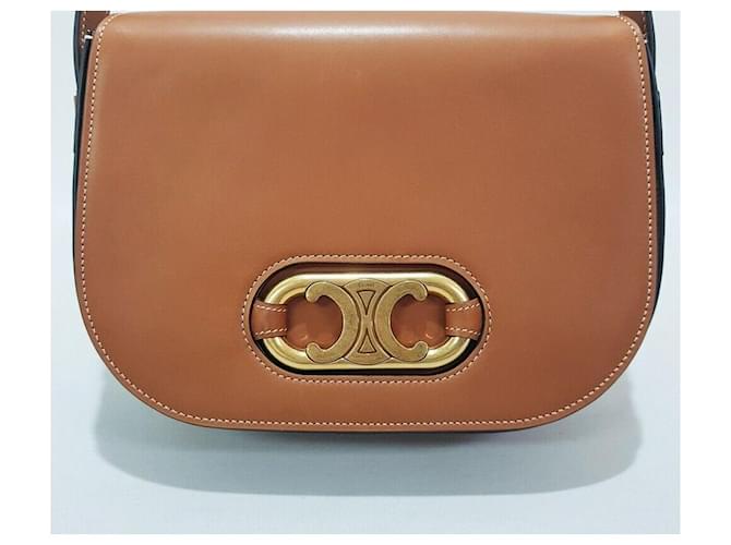 Céline Borsa a tracolla Marlon Triofe Marrone - vista 3