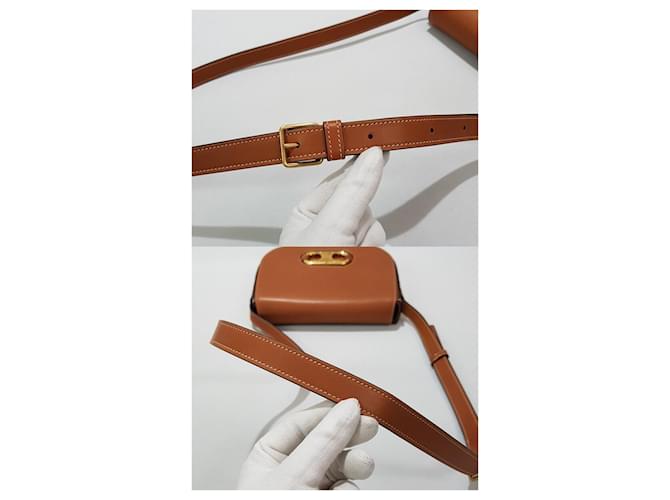 Céline Borsa a tracolla Marlon Triofe Marrone - vista 6