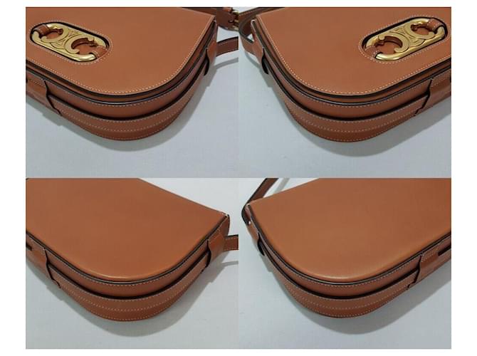 Céline Borsa a tracolla Marlon Triofe Marrone - vista 7