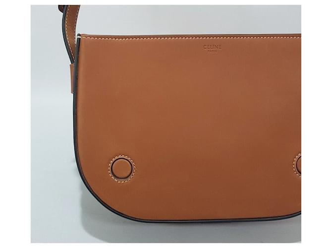 Céline Borsa a tracolla Marlon Triofe Marrone - vista 8
