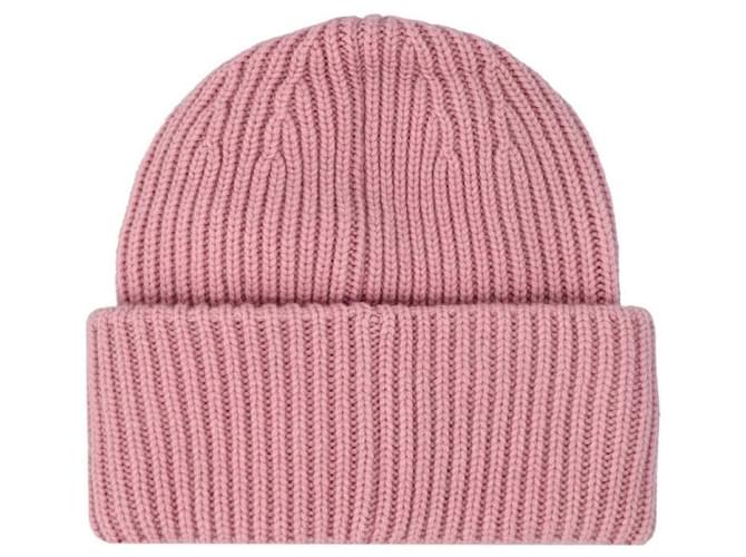 Moncler Beanie Rot Stoff - Ansicht 3