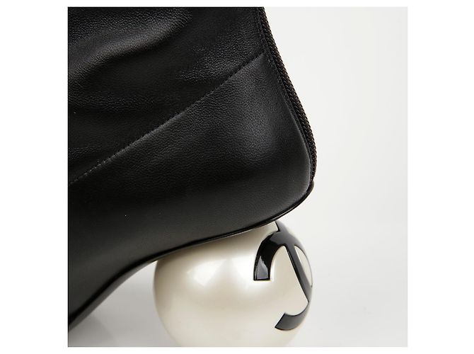 Chanel Talla de botas altas Negro - vista 8