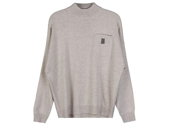 Brunello Cucinelli Jersey de cachemira Blanco - vista 10