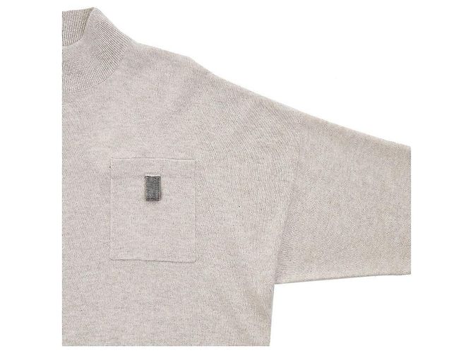 Brunello Cucinelli Jersey de cachemira Blanco - vista 4