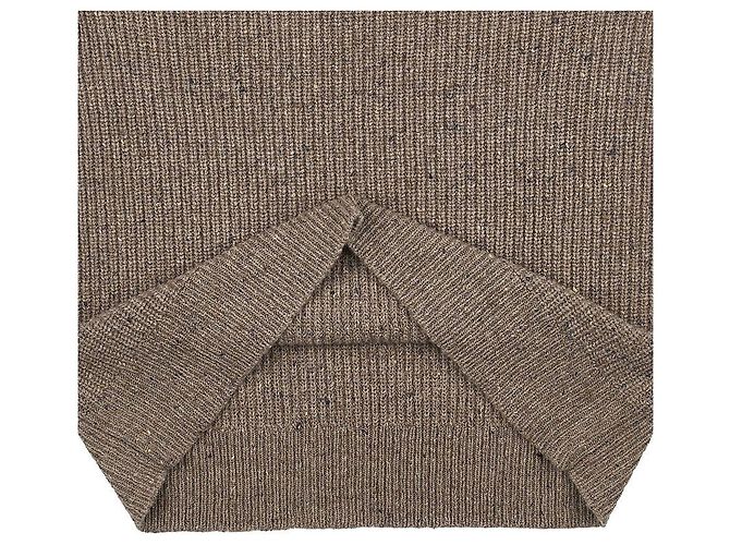 Maison Martin Margiela Maglione in lana con punto indietro da uomo Marrone - vista 8