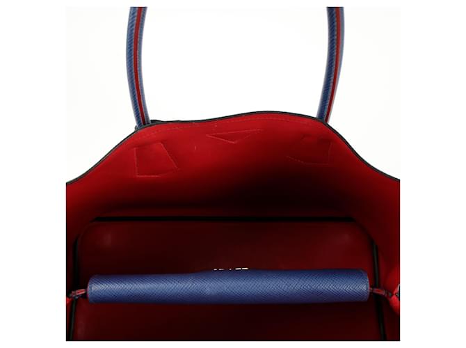 Prada Doppelter Tote Bag Blau - Ansicht 11