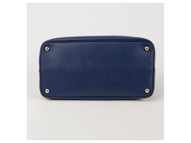 Prada Doppelter Tote Bag Blau - Ansicht 7