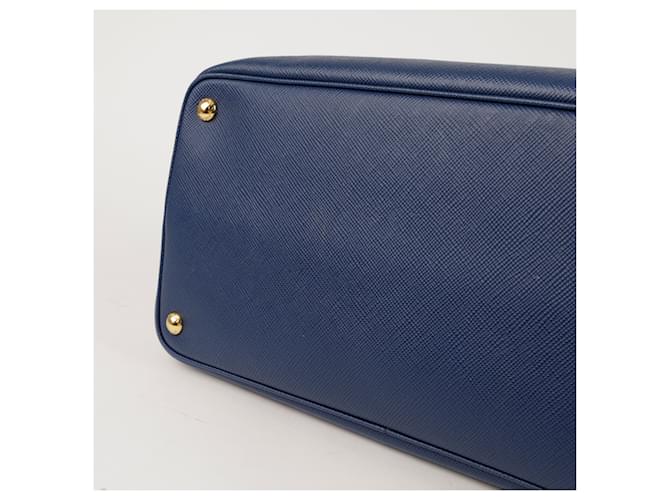 Prada Doppelter Tote Bag Blau - Ansicht 8