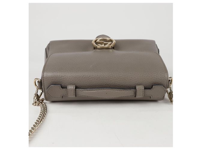 Gucci Interlocking Top Handle Tote Shoulder Bag - view 8