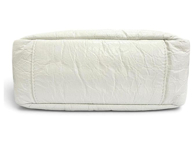 Borsa a tracolla Balenciaga Monaco Arena in pelle di vitello con catena - vista 6
