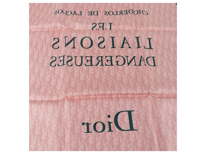 Dior Foulard Quadrato Rosso - vista 6