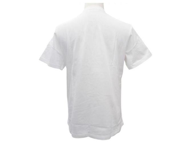 Moncler Baumwoll-T-Shirt mit Logo Weiß - Ansicht 4