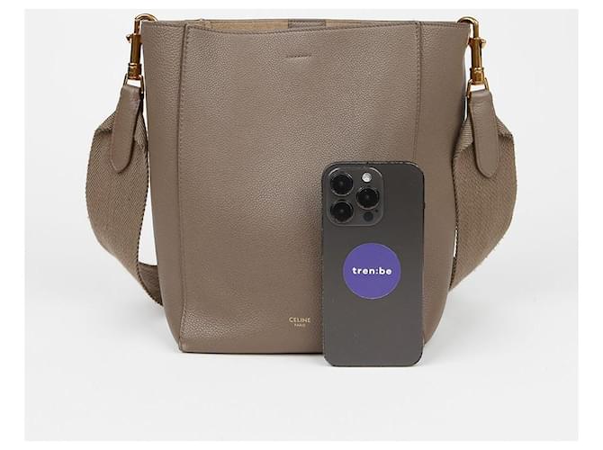 Céline Picca borsa a secchiello spalla Marrone - vista 11