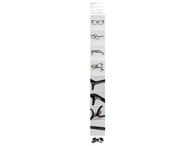 Tom Ford Eyeglasses Frame Acetate Blue Light Blocking Multiple colors - view 4