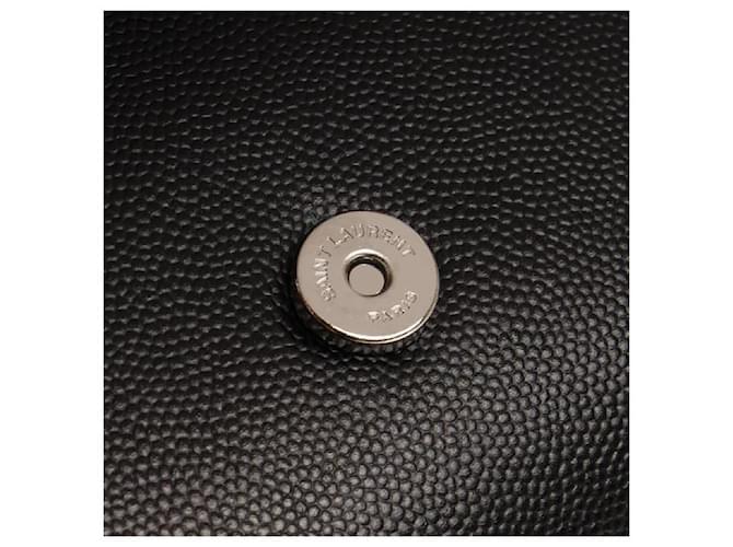 Saint Laurent Picca borsa satchel Monogram stamp: Nero - vista 9