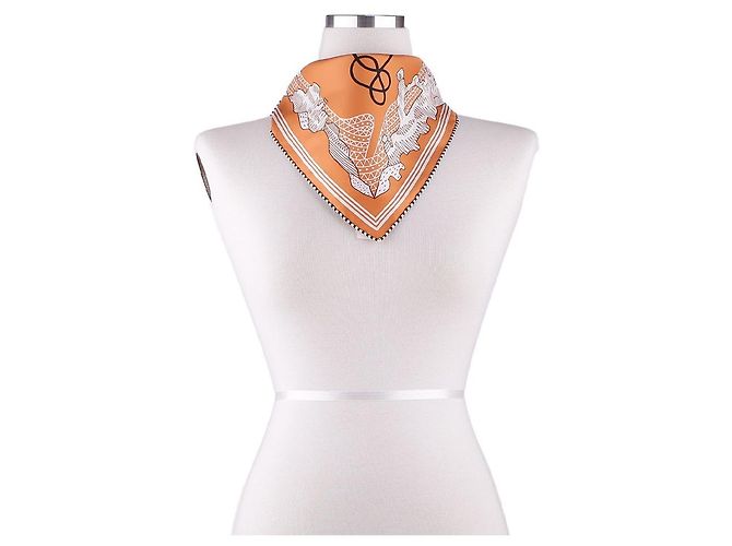 Hermès Canyons Etoiles Bandana-Tuch Rot - Ansicht 11