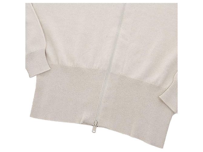 Brunello Cucinelli Strickjacke mit Reißverschluss weiß Damen - Ansicht 6