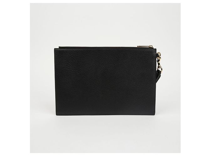 Gucci Clutch con tracolla Horsebit D'oro - vista 3