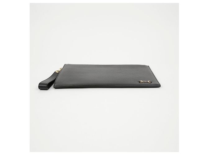 Gucci Clutch con tracolla Horsebit D'oro - vista 5