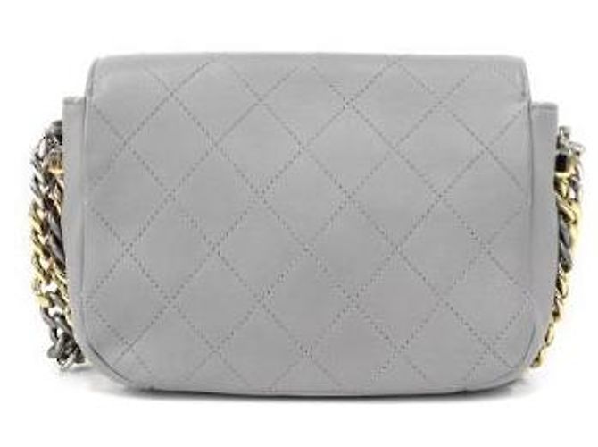 Chanel Graue Season Klappentasche Braun - Ansicht 4
