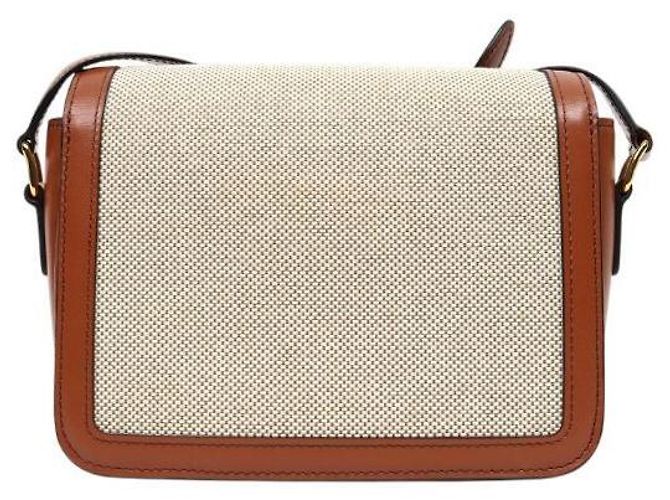 Céline Canvas Triope schmale Schultertasche Mehrfarben - Ansicht 3