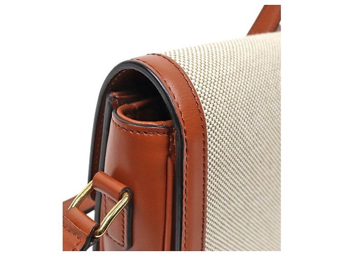 Céline Canvas Triope schmale Schultertasche Mehrfarben - Ansicht 9