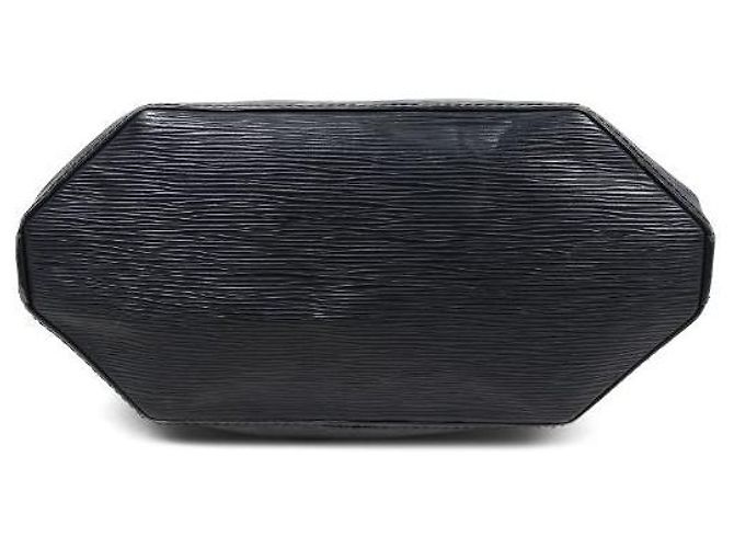 Louis Vuitton Borsa a tracolla Black Epi Sac De Pol Nero - vista 4