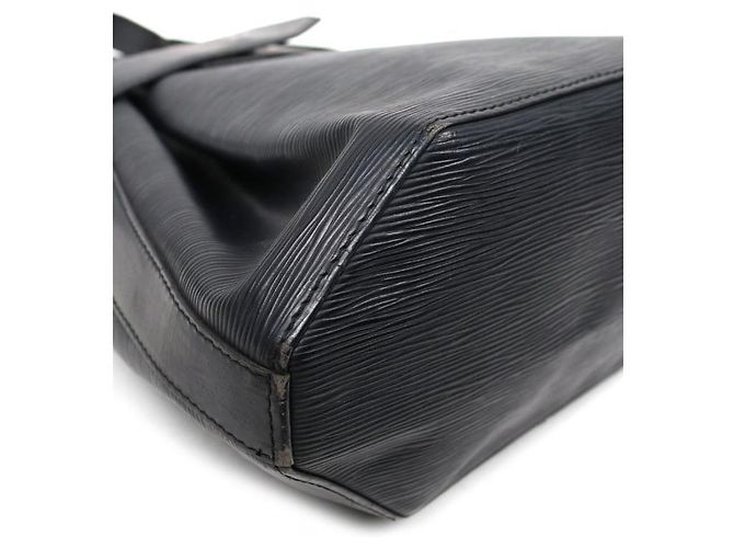 Louis Vuitton Borsa a tracolla Black Epi Sac De Pol Nero - vista 5