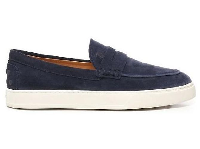Tod's Mocassino in camoscio - vista 3