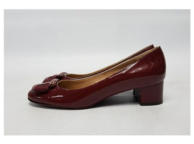 Salvatore Ferragamo Décolleté Ninna Rosso - vista 9