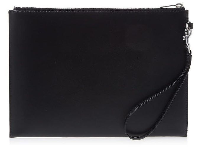 Saint Laurent Étui pour tablette Tiny Monogram Noir - vue 3