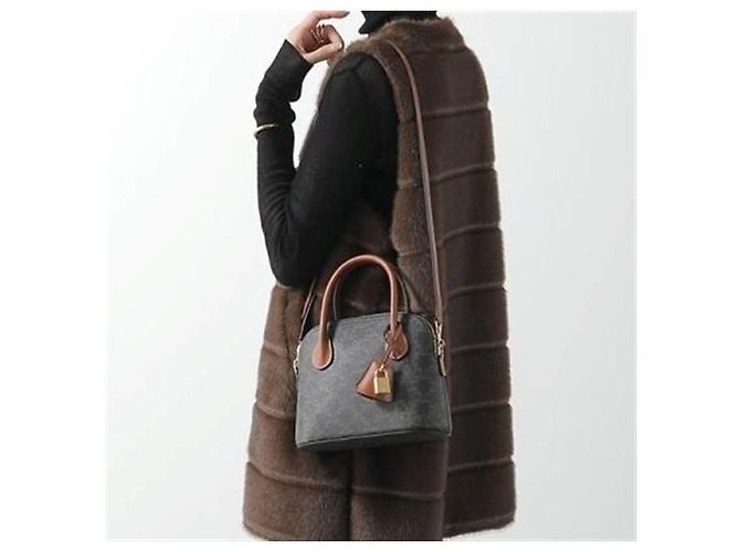 Céline Celine Teen Onorin Tasche aus Triomphe Canvas und Kalbsleder Mehrfarben - Ansicht 2