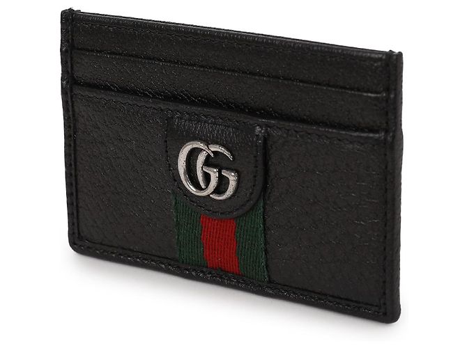 Gucci Monogram Card Case Black - view 4