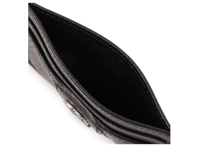 Gucci Monogram Card Case Black - view 8