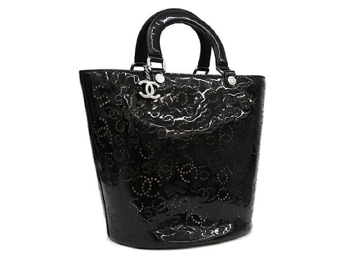 Chanel Borsa Tote Perf Nera Nero - vista 2