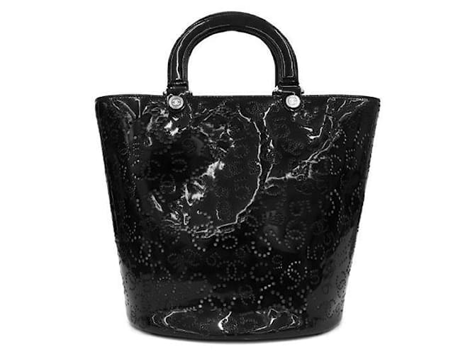 Chanel Borsa Tote Perf Nera Nero - vista 4