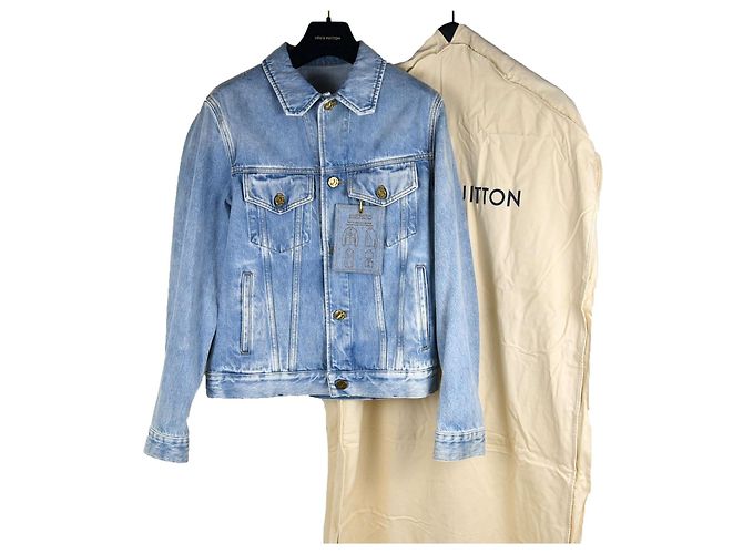 Louis Vuitton Giacca di jeans Blu - vista 6