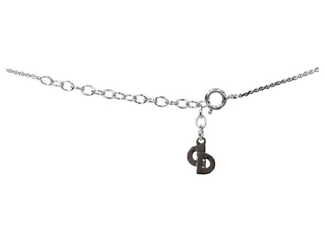 Dior Collar Cubic CD Silver Plata - vista 3