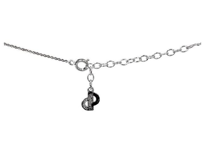 Dior Collar Cubic CD Silver Plata - vista 4