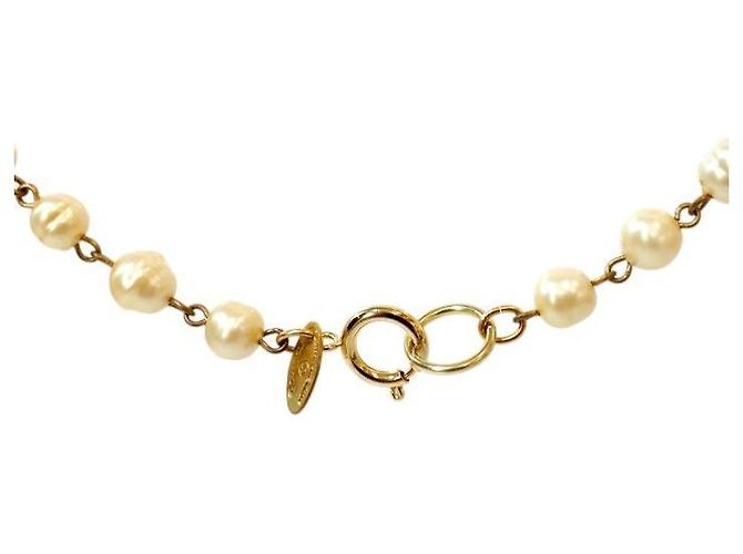Chanel Gold CC Perlenkette Golden - Ansicht 4