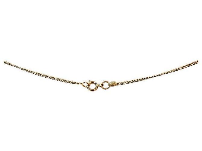Chanel Collar Logo CC Dorado - vista 3