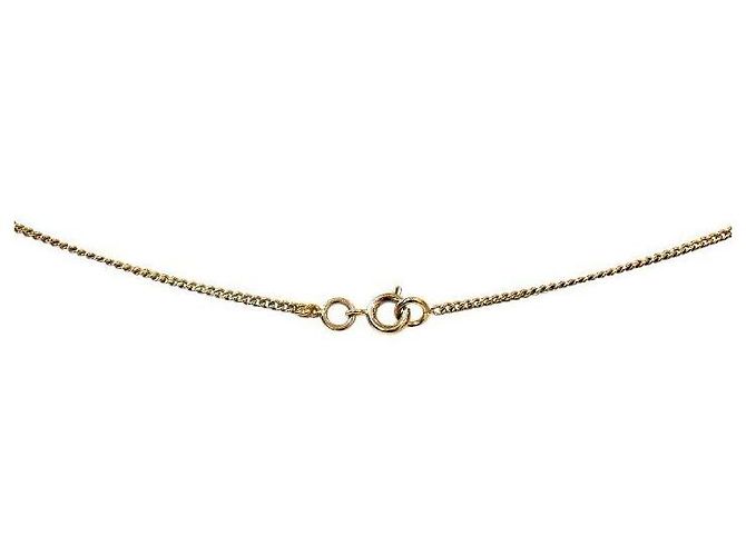 Chanel Collar Logo CC Dorado - vista 4