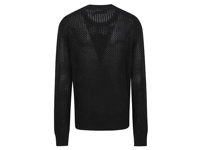 Ralph Lauren Baumwollpullover mit Rundhalsausschnitt und Polo Bear Schwarz - Ansicht 6