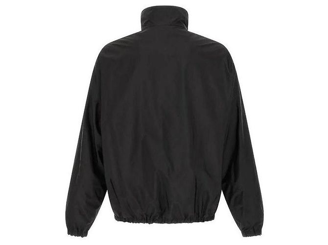 Prada Reversible Nylon Zip-Up Jacket Blue - view 5
