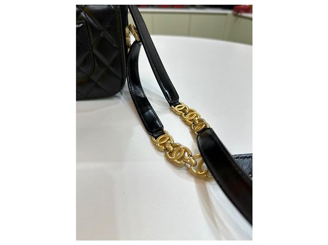 Chanel Mini Borsa a Tracolla Nera AS Nero - vista 7