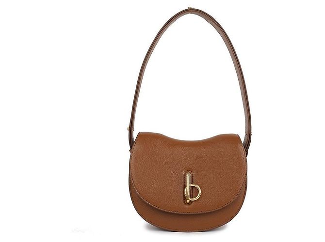 Burberry Borsa Horse Bag Piccola con Chiusura Marrone - vista 3