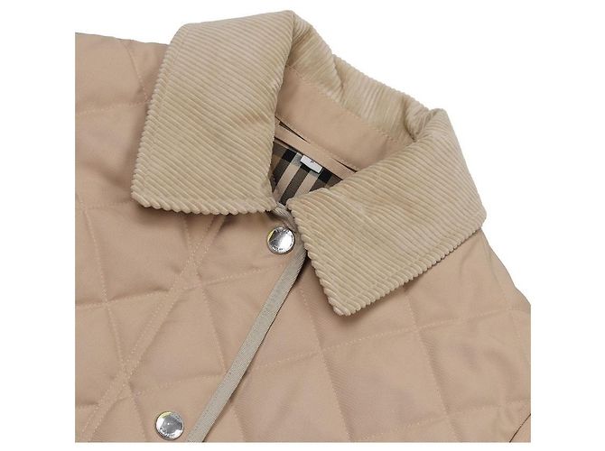 Burberry Veste matelassée avec col en velours côtelé - vue 6