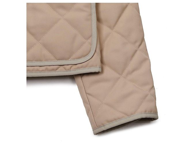 Burberry Veste matelassée avec col en velours côtelé - vue 8