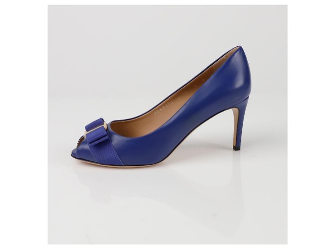 Salvatore Ferragamo Sapatos de salto Gancini Tamanho Vermelho - vista 5